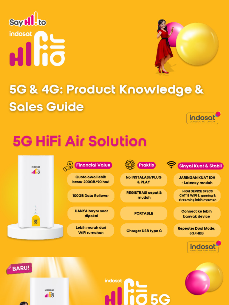 4G & 5G Product Knowledge & Sales Guide | PDF