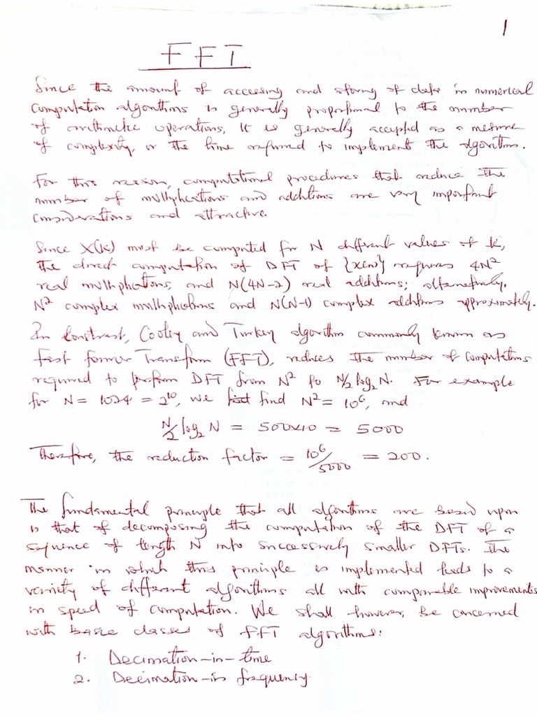FFT Updated | PDF