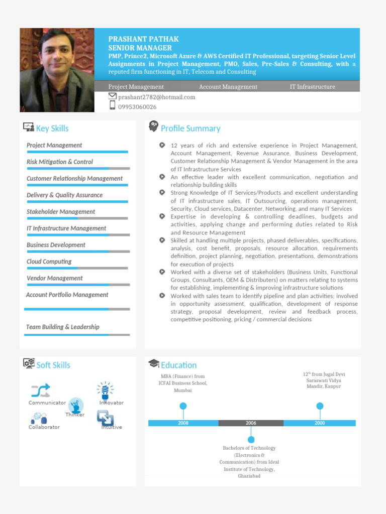 Prashant Pathak | PDF | Project Management | Cloud Computing