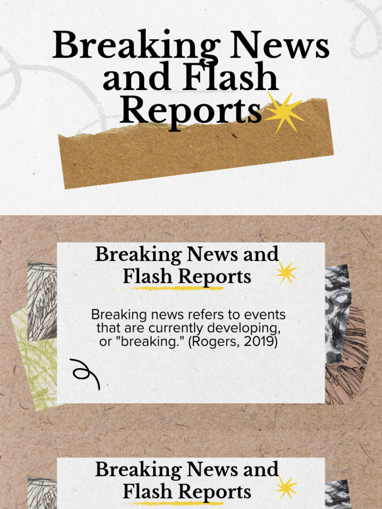 Essential Tips for Breaking News Reporting | PDF