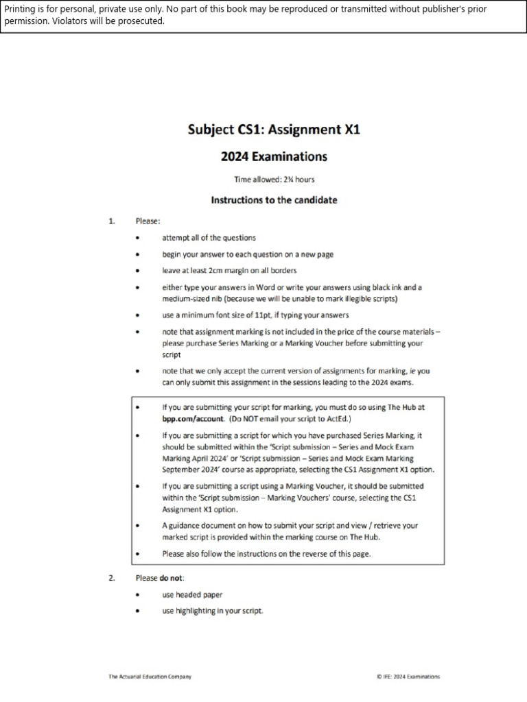 Assignment X1 | PDF