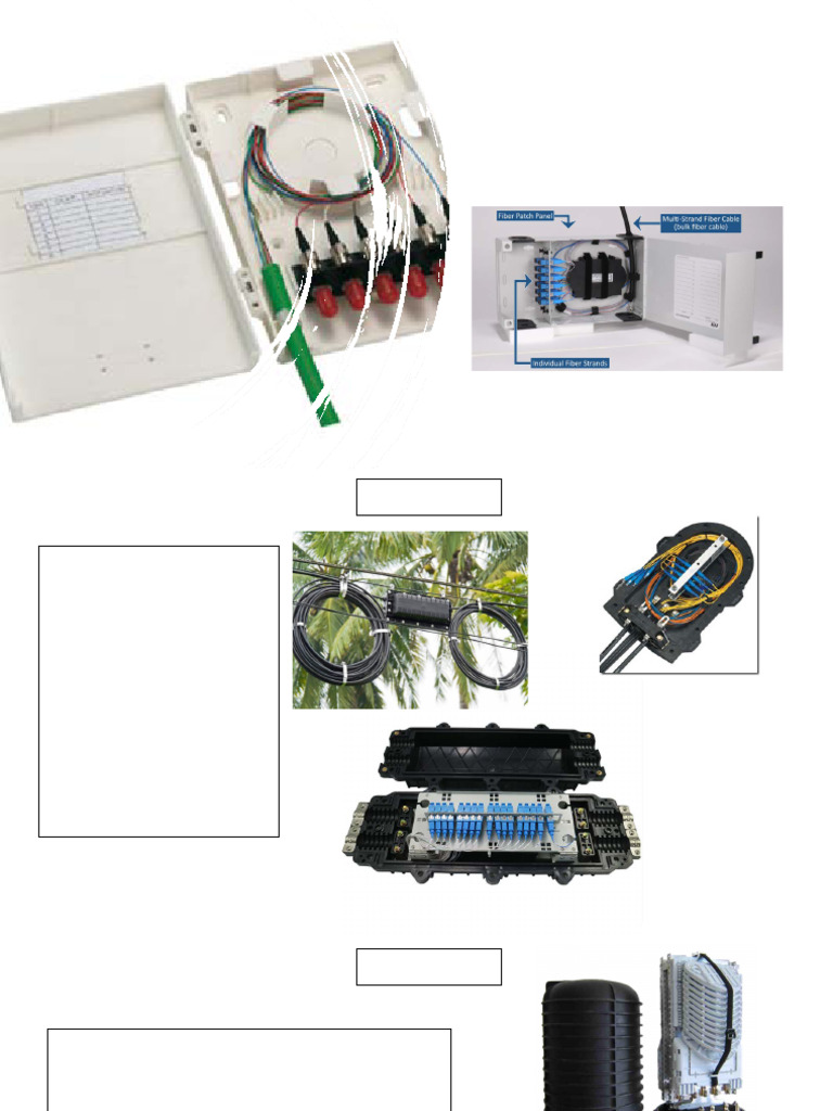 Fiber Optic Splice Enclosures Guide | PDF | Optical Fiber | Electrical ...