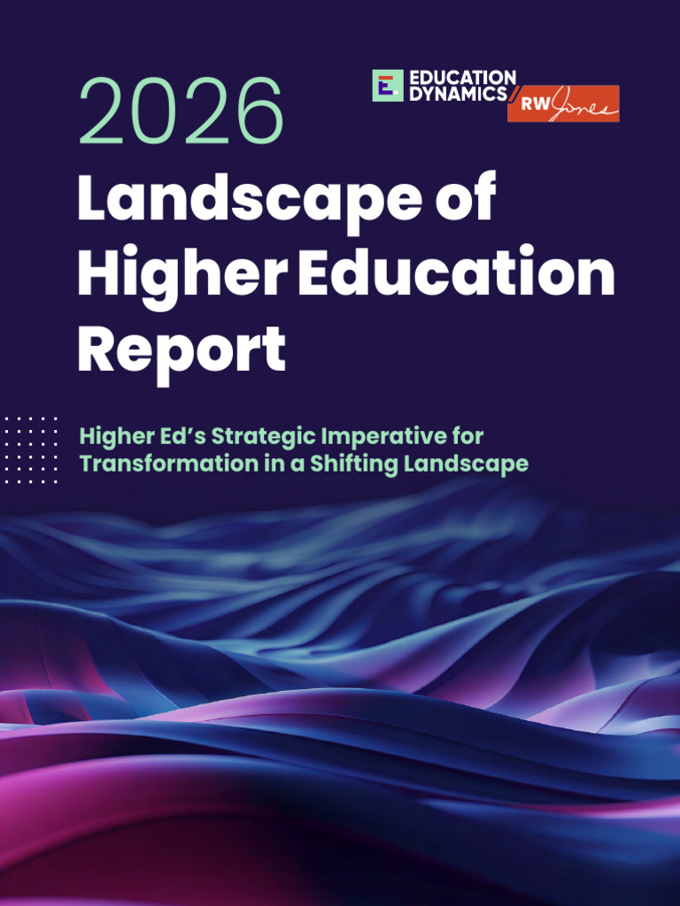 Higher Education Transformation Report 2026 | PDF | Artificial ...