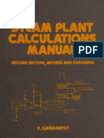Ganapathy - Steam Plant Calculations Manual