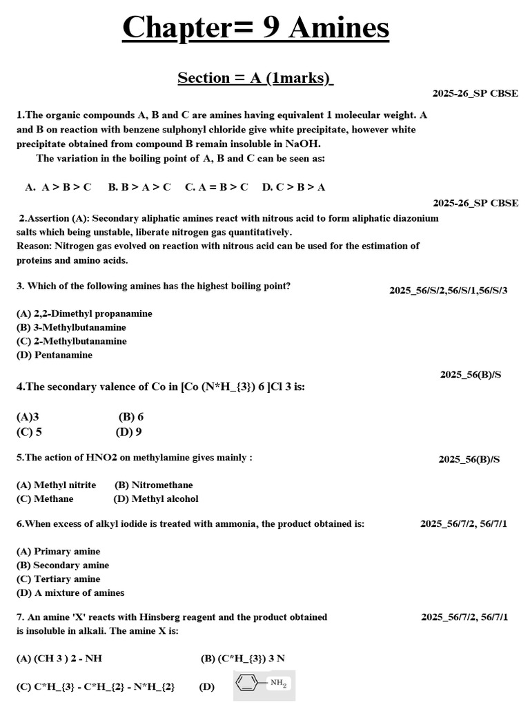 Understanding Amines: Properties & Reactions | PDF | Amine | Methyl Group