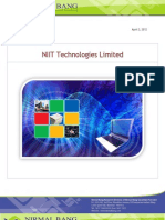 NIIT Technologies - Final Report - Nirmal Bang