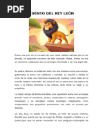 Cuento Corto del Rey León | PDF