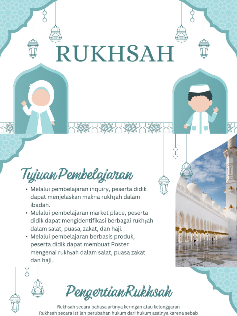 Rukhṣah dalam Ibadah: Keringanan Syariat | PDF