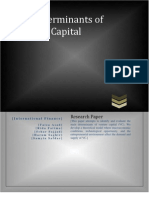 The Determinants of Venture Capital: Research Paper