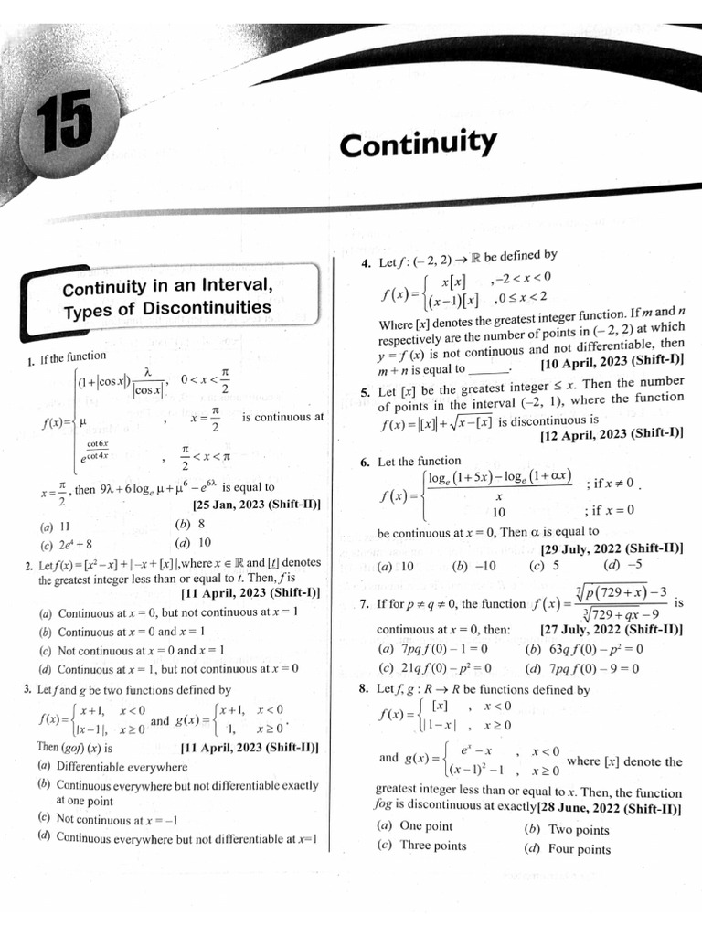 Continuity | PDF