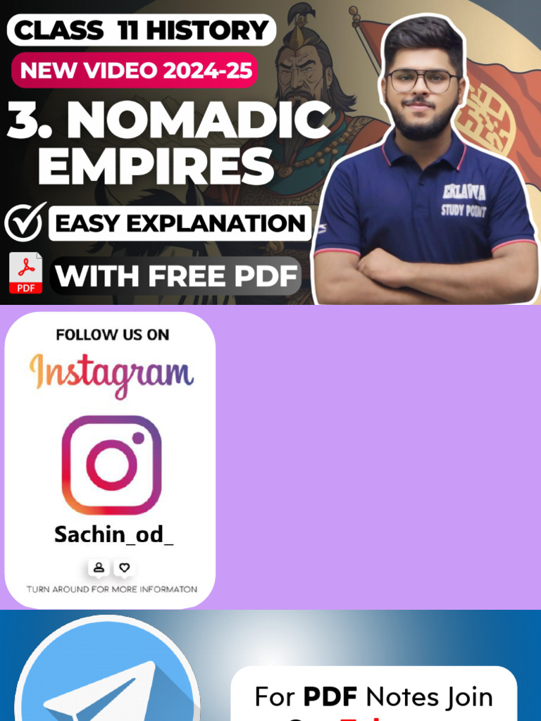 Nomadic Empires | PDF | Nomad | Genghis Khan