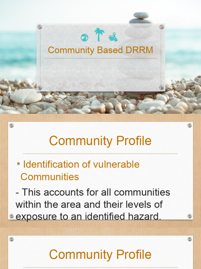 Community-Based Disaster Risk Management | PDF | Hazards | Risk Assessment