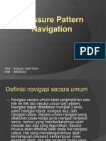 Pressure Pattern Navigation