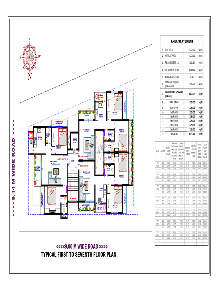 Architectural Floor Plan Layout | PDF