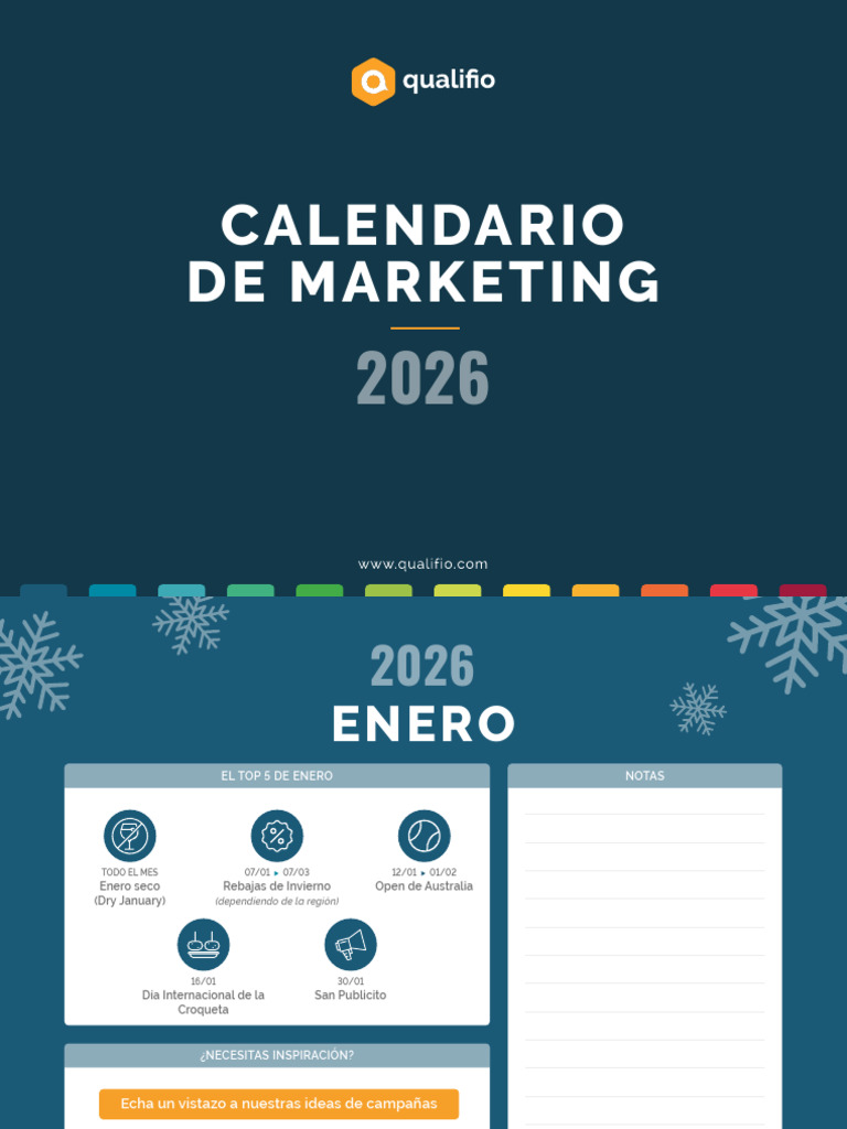 Calendario de Marketing 2026 | PDF