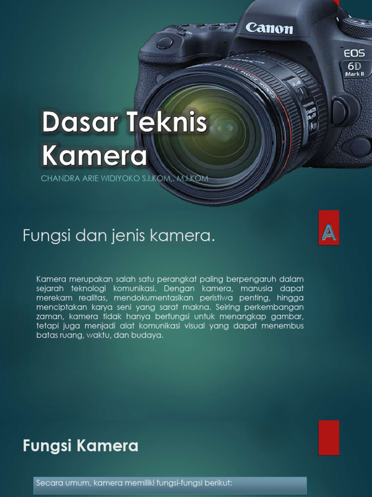 Fungsi dan Jenis Kamera Modern | PDF
