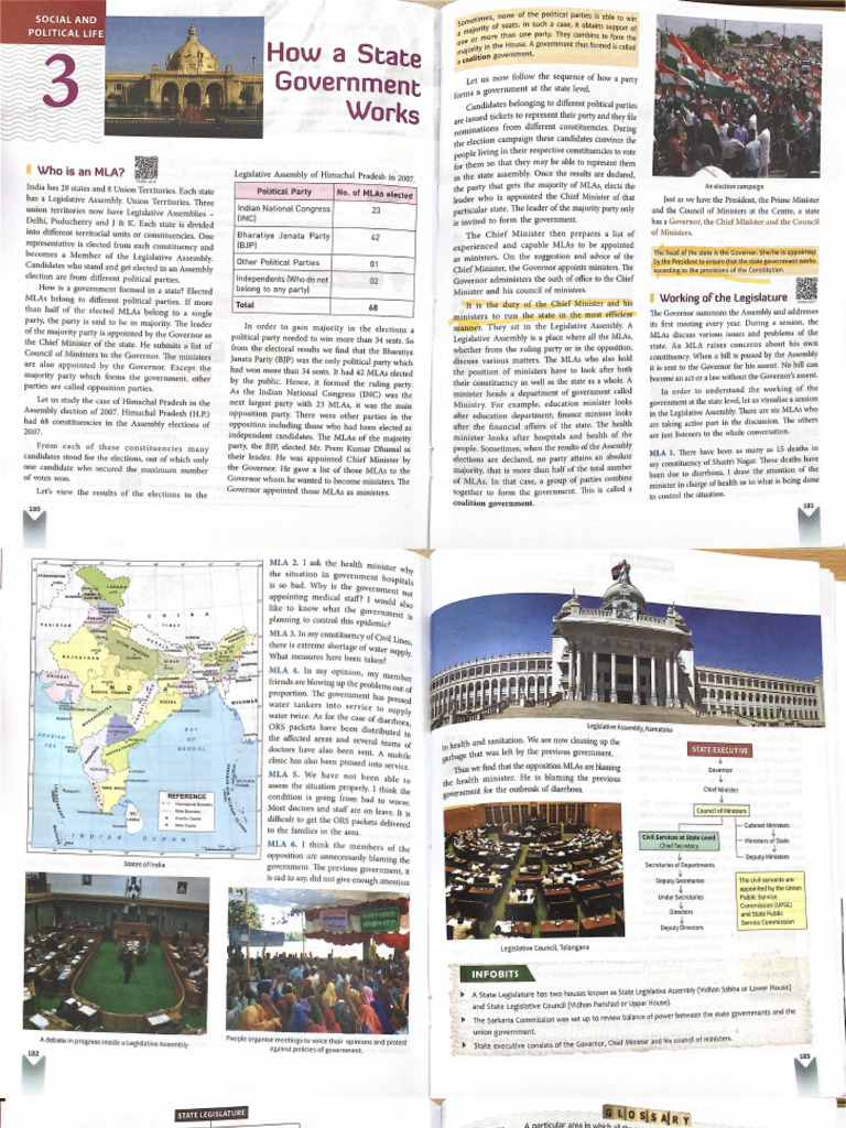 How A State Government Works | PDF