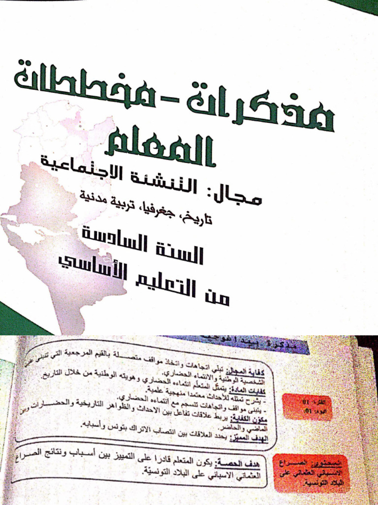 مذكرات دار المعلم س6مواد إجتماعية لسنة كاملة | PDF