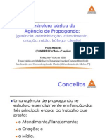 PP - Slide 1 - A Estrutura Básica Da Agência de Propaganda