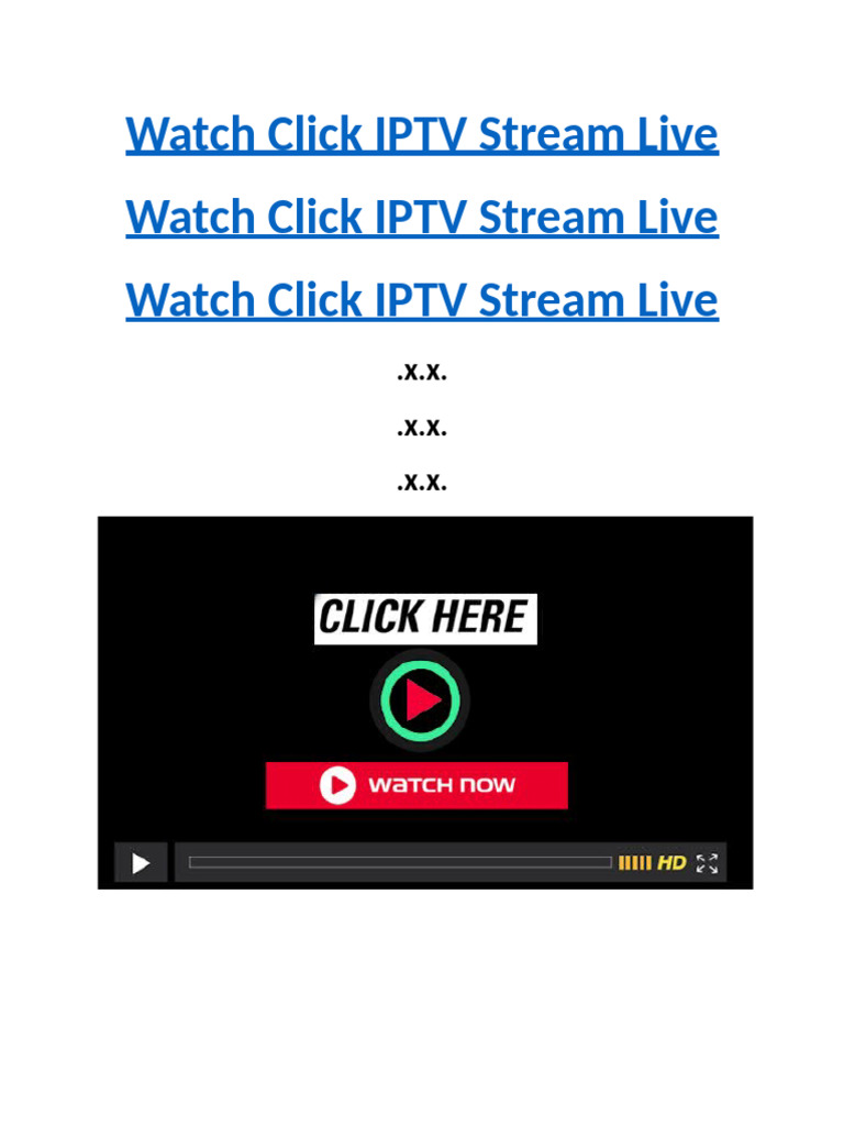 Nonstop IPTV Streaming Guide | PDF