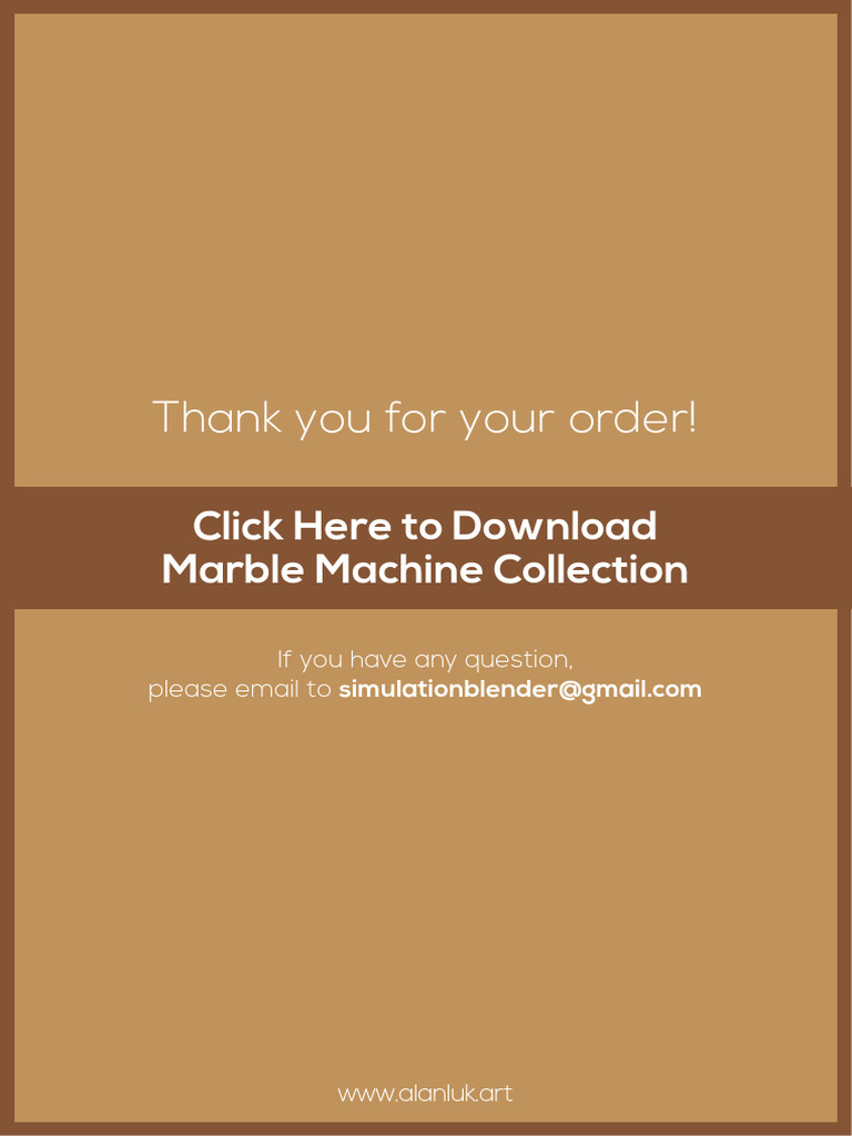 Marble Machine Collection | PDF