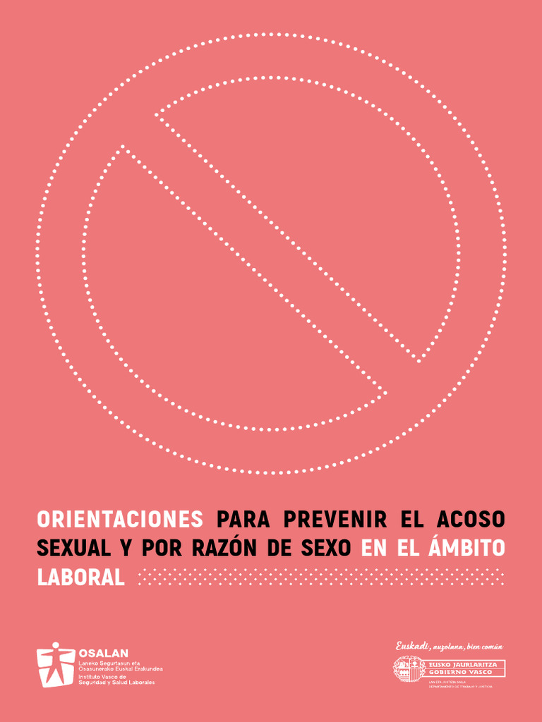Prevención del Acoso Sexual Laboral | PDF | Acoso sexual | Igualdad de ...