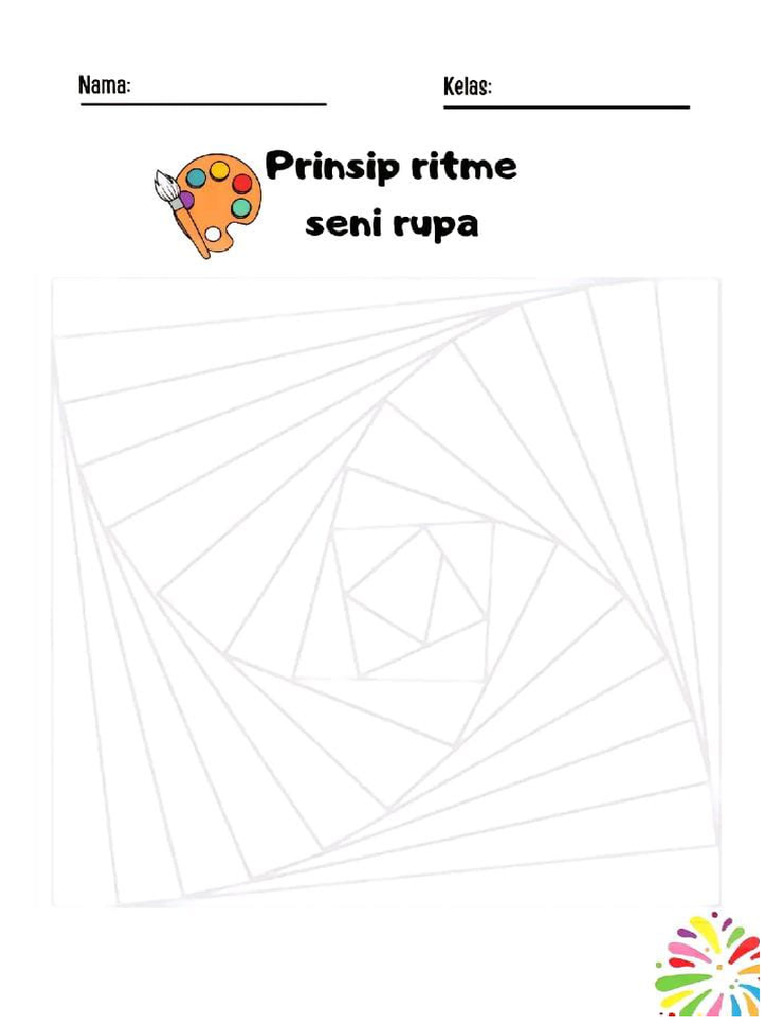 LKPD Prinsip Ritme Seni Rupa | PDF