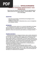Medicamentos hipoglicemiantes