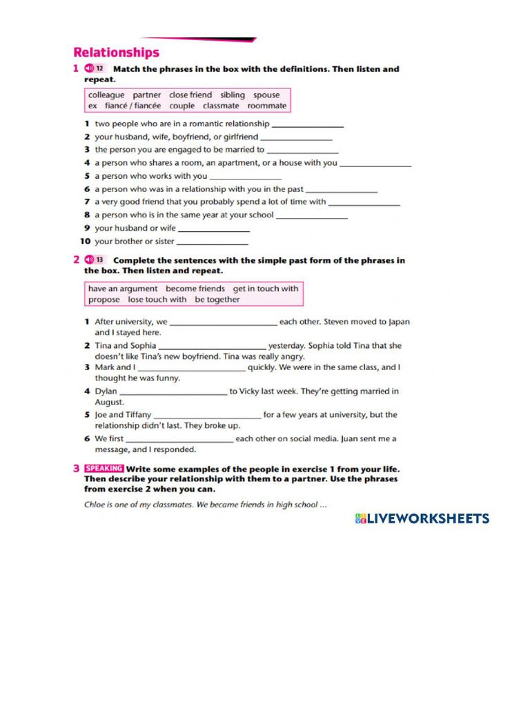 Relationship | PDF