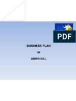 Business Plan: OF Biodiesel