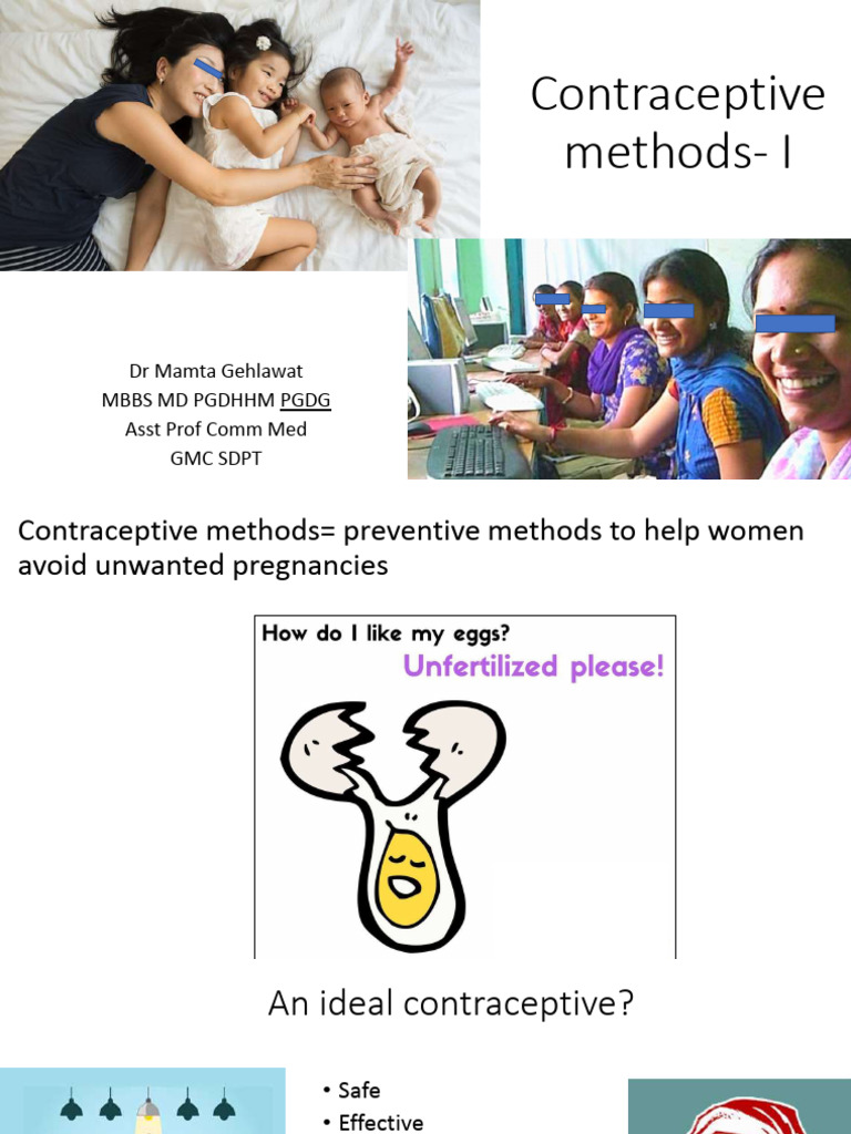 Comprehensive Guide to Contraceptive Methods | PDF | Birth Control | Condom