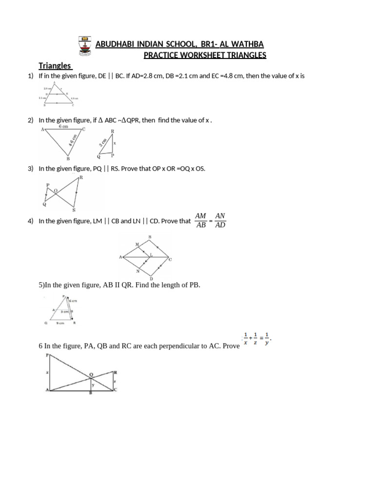 Triangles | PDF