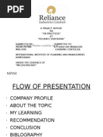 Download PPT of Hr practices in reliance industries by Palak Patwa SN94974510 doc pdf