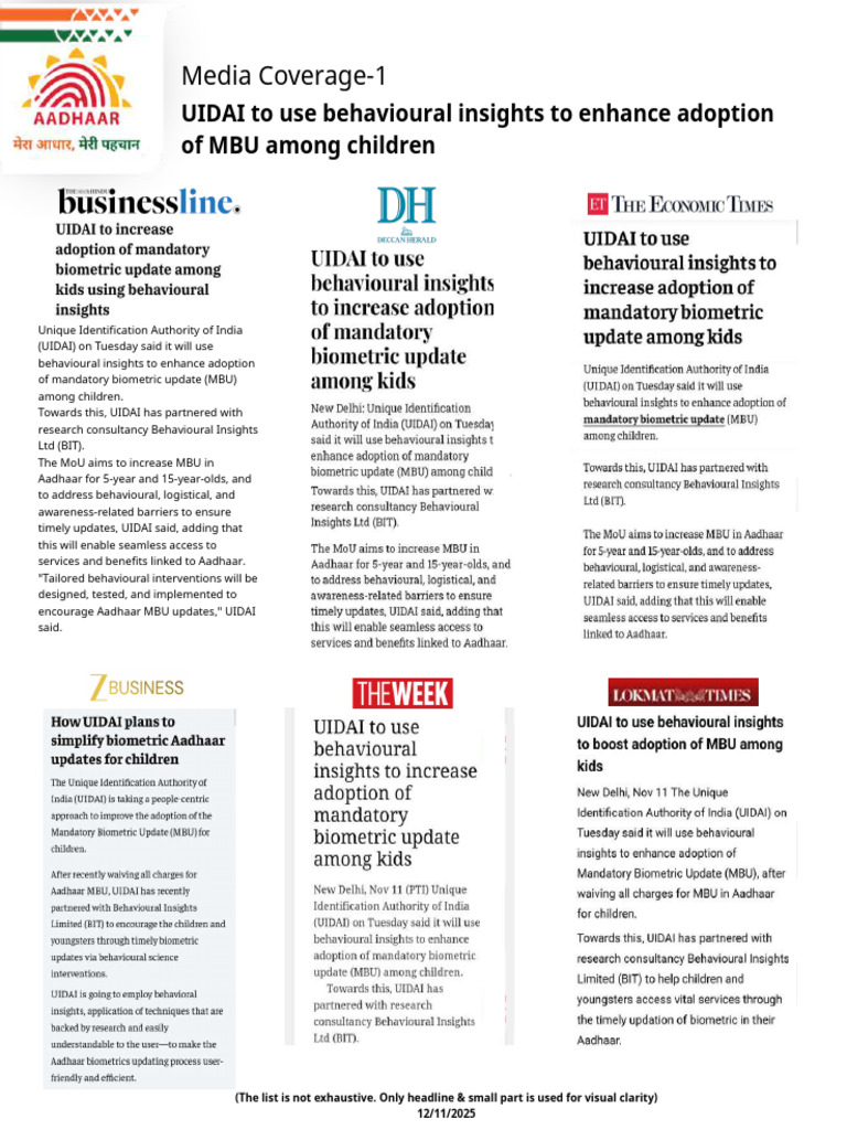 Media Coverage MBU | PDF
