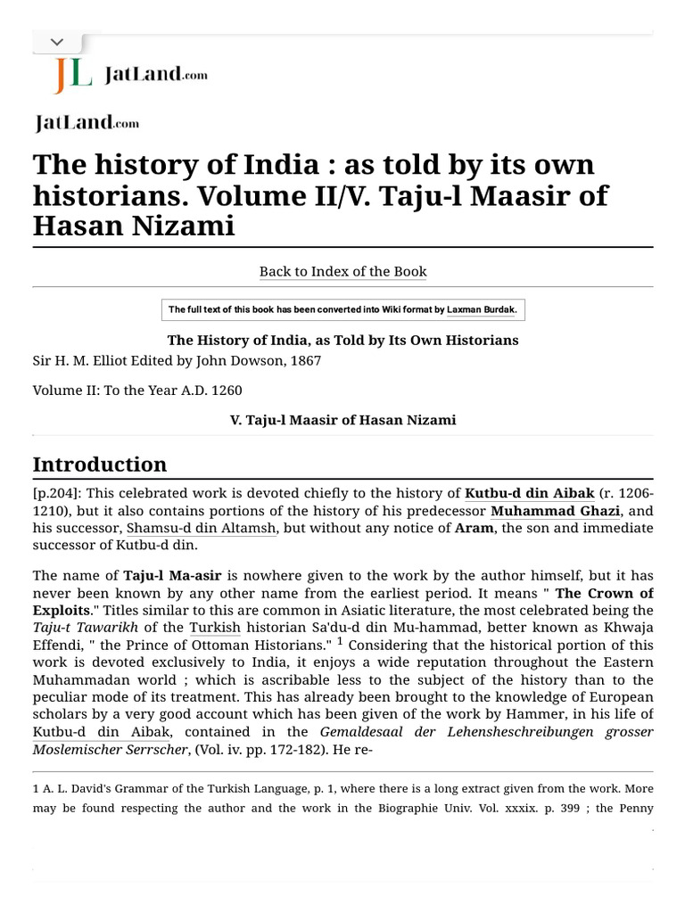 Hasan Nizami | PDF
