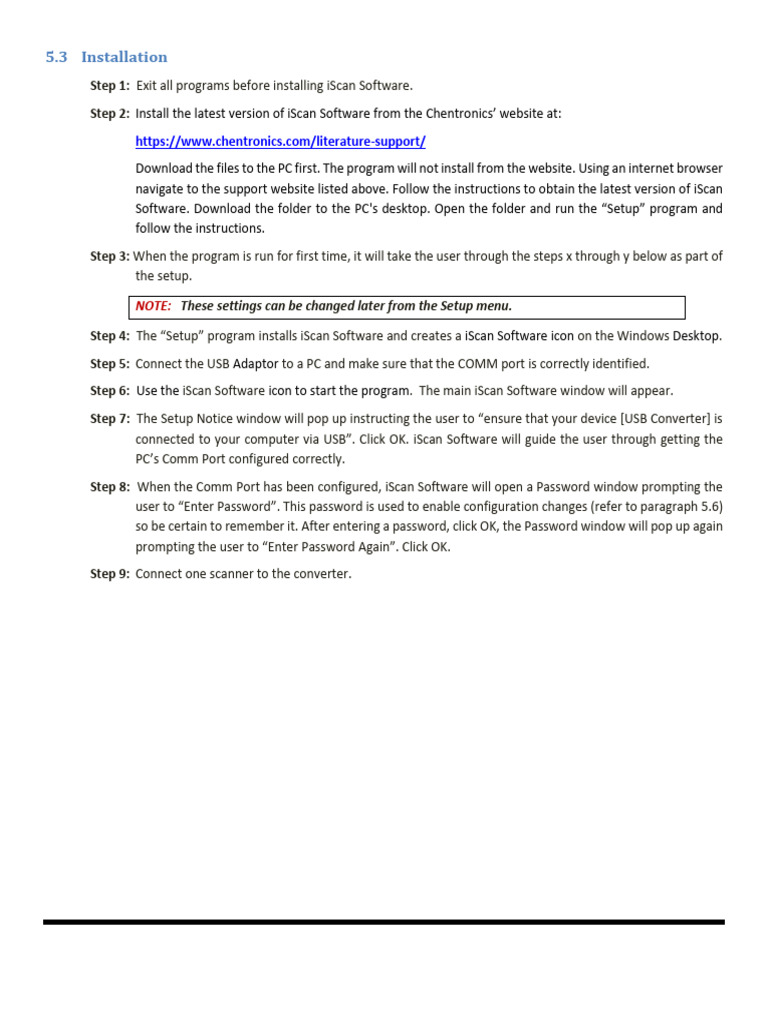 iScan Software Installation Guide | PDF | Icon (Computing) | Image Scanner