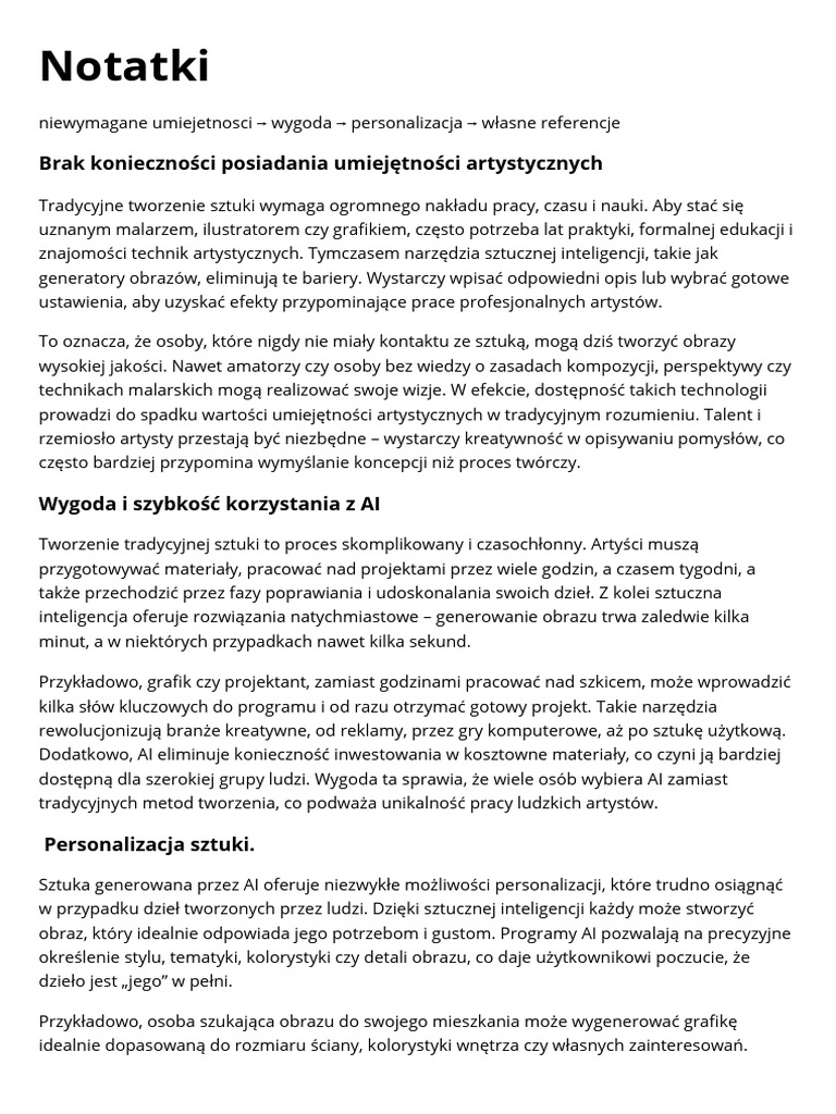 Notatki | PDF