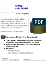 The Entity-Relationship Model