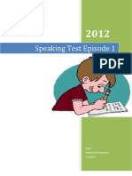 Download Speaking Test Episode 12012 by Puteri Kecil SN94977410 doc pdf