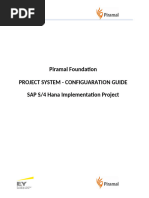SAP PS Configuration Guide Overview | PDF | Parameter (Computer ...