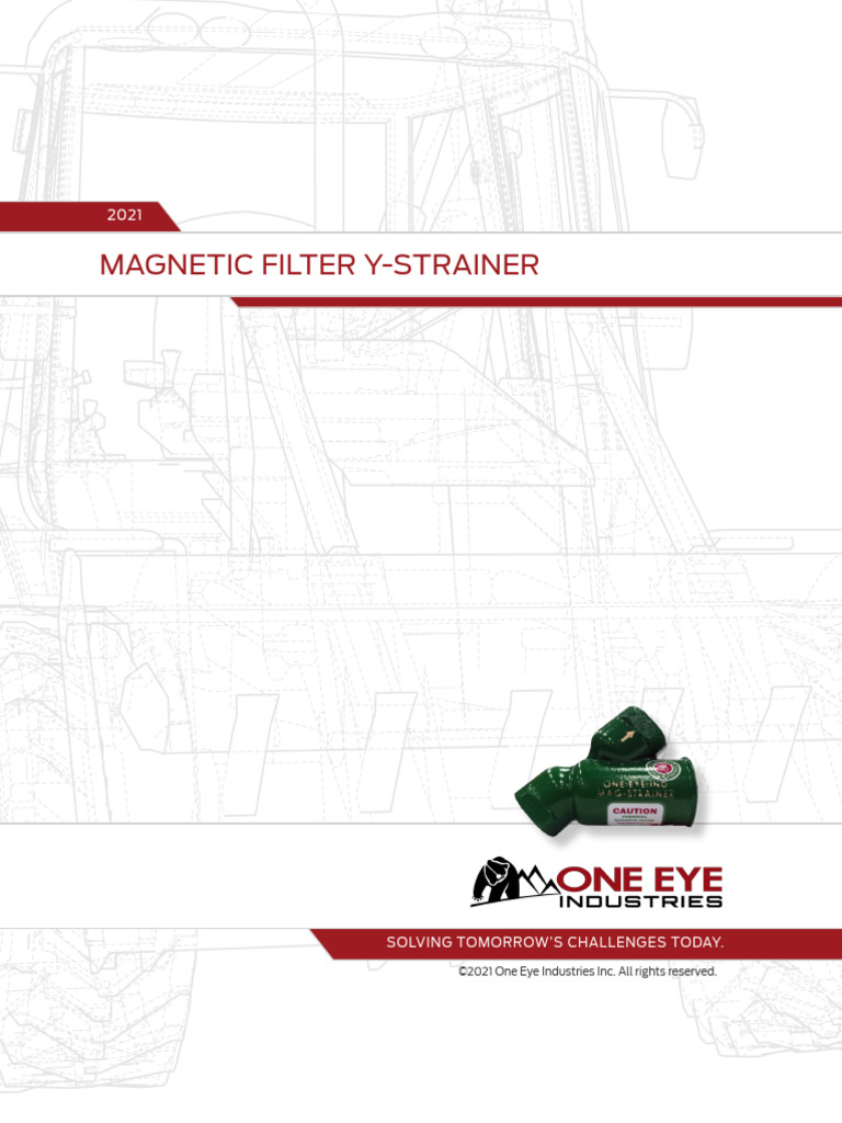 Magnetic Y-Strainer Filter Solutions | PDF | Filtration | Wear