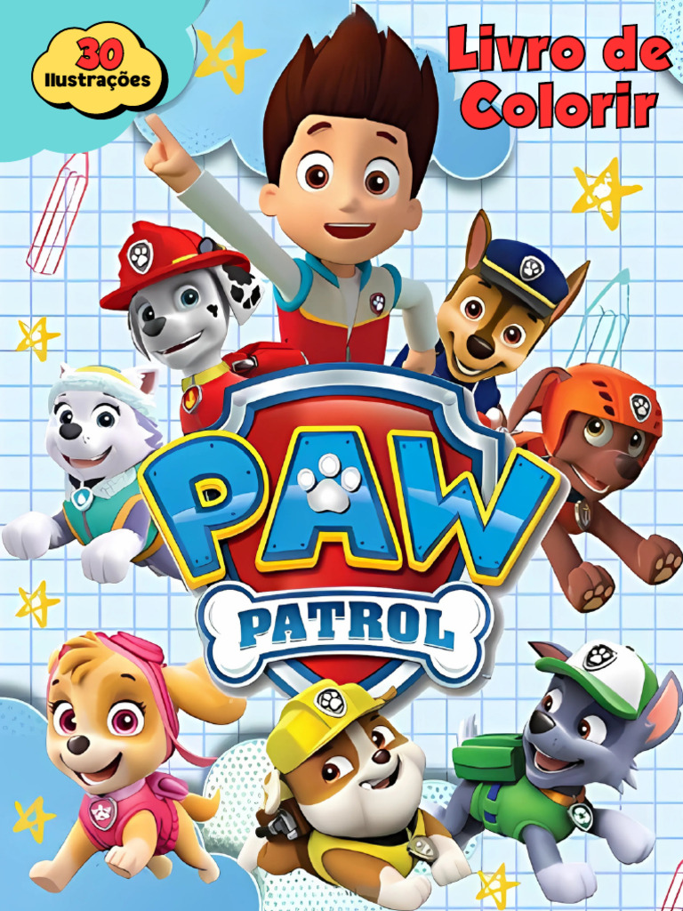 Livro de Colorir Patrulha Canina | PDF