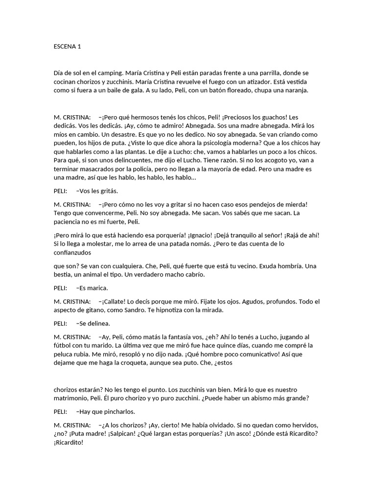 Escena 5 D | PDF