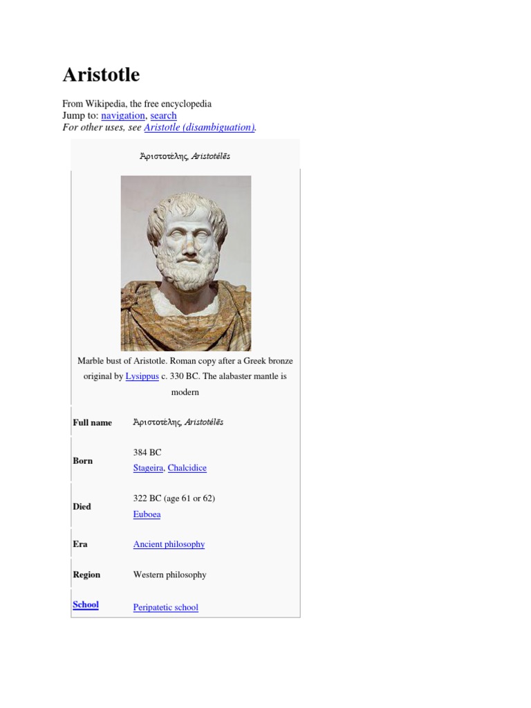 Aristotle Pdf Aristotle Causality