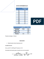 Calculos Reflujo Total