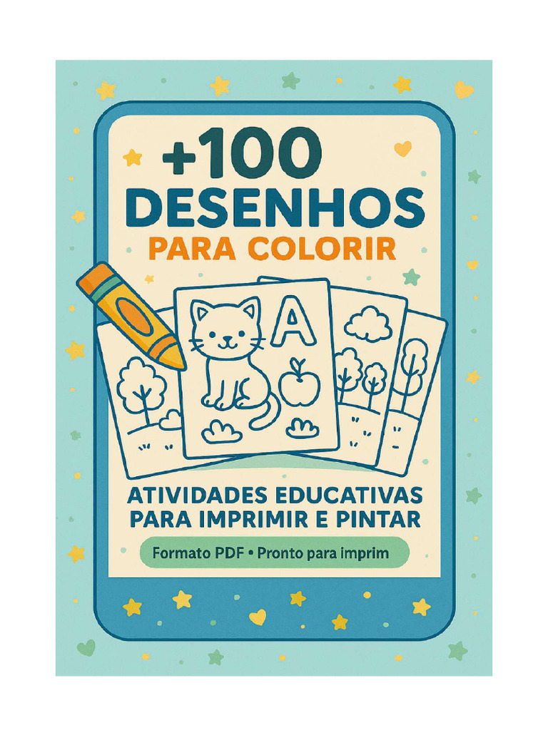 Bonus +100 Desenhos para Colorir | PDF