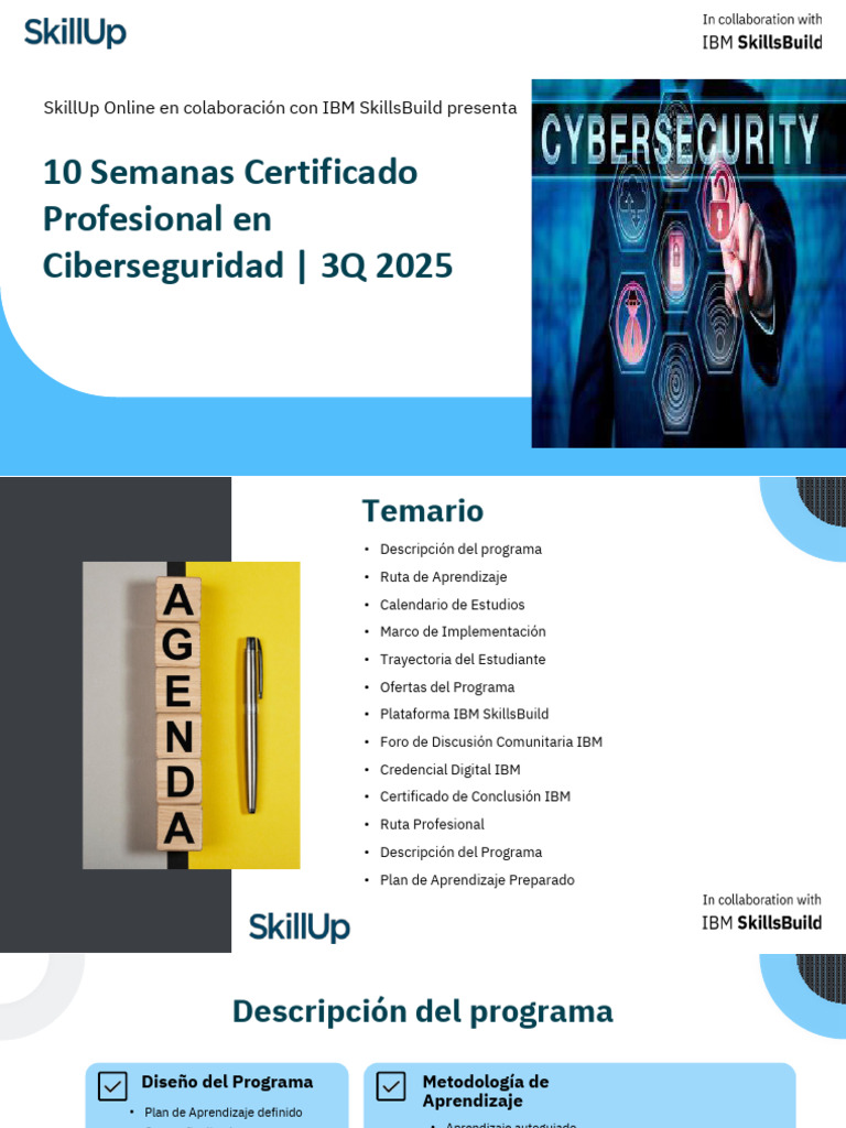Certificado Profesional en Ciberseguridad | PDF | La seguridad ...