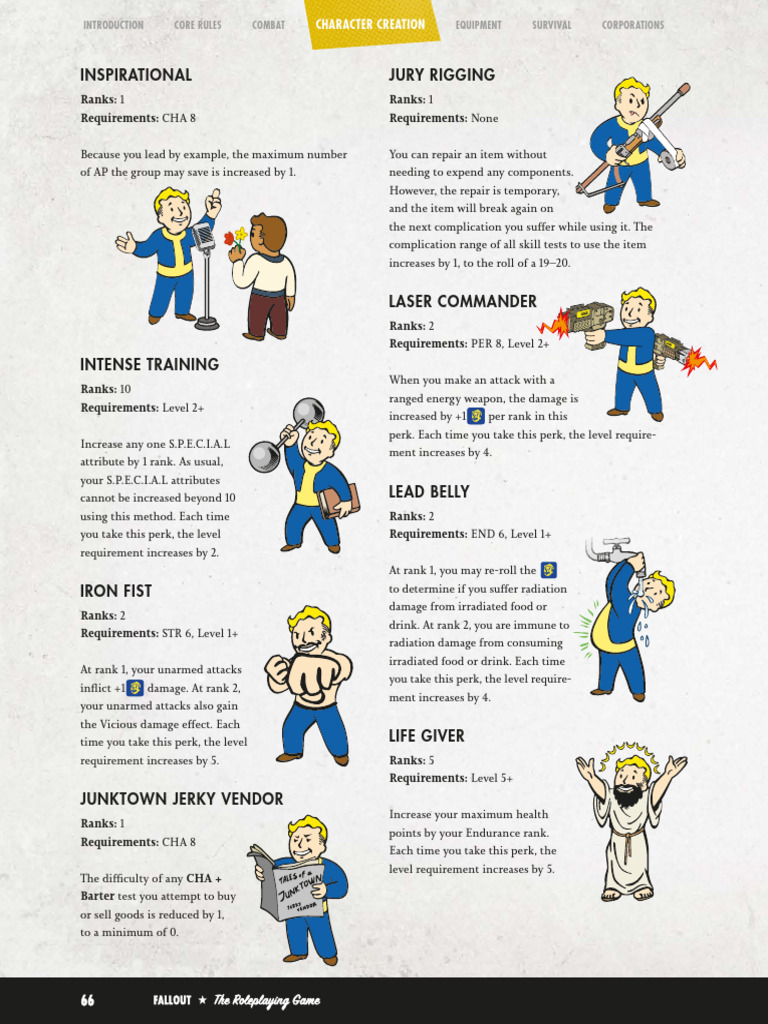 Fallout Core Rulebook | PDF | Role Playing Games | Tabletop Games