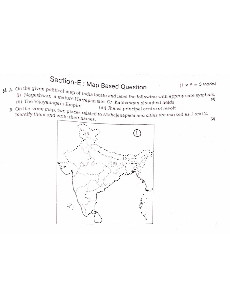 Maps Questions 12 | PDF
