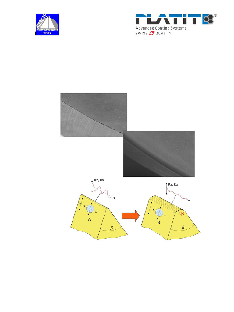 Edge Preparation Impact on Cutting Tools | PDF | Grinding (Abrasive ...